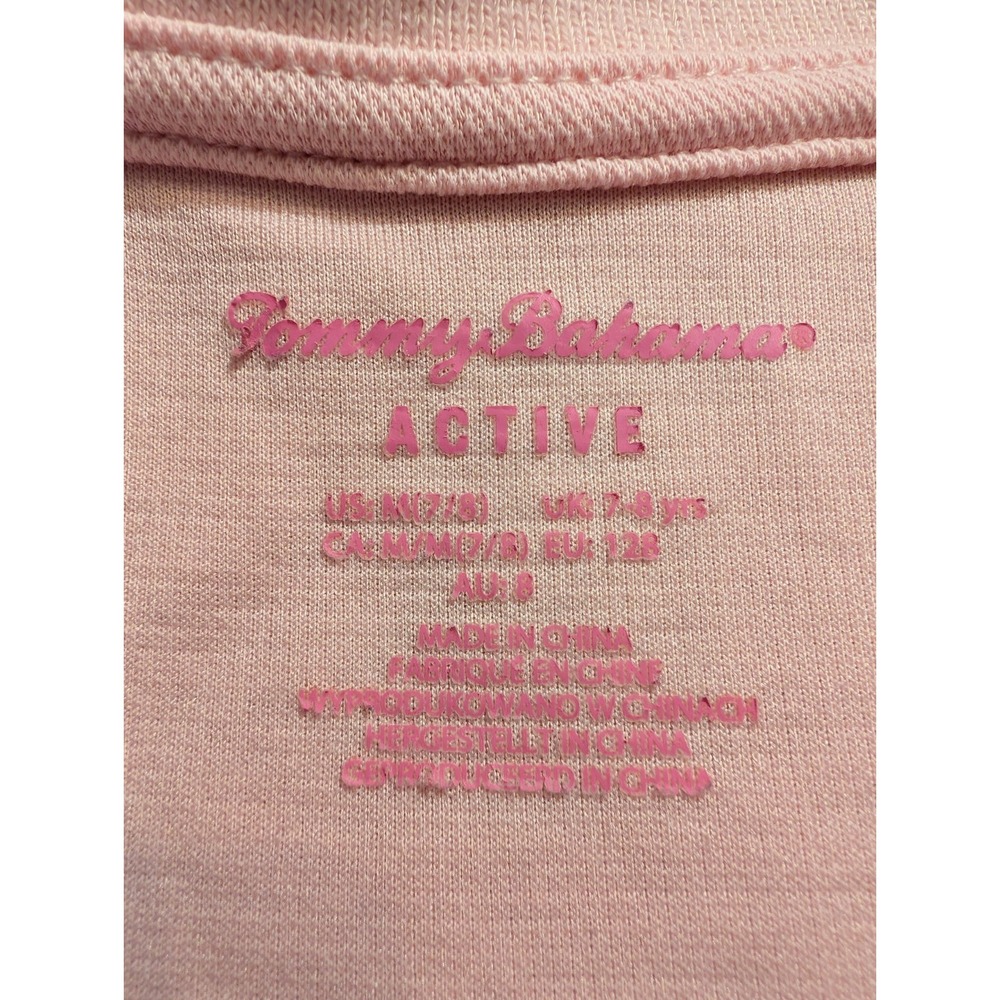 Tommy Bahama Active Girls Light Pink Sleeveless Dress Size M (7-8) Stretch EUC - Picture 7 of 7